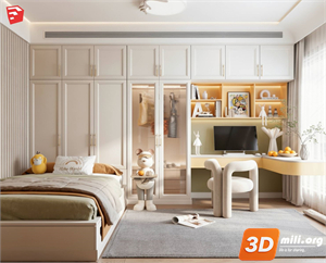 Children Room Scenes Skp FIles 